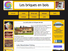 Tablet Screenshot of brique-bois.com